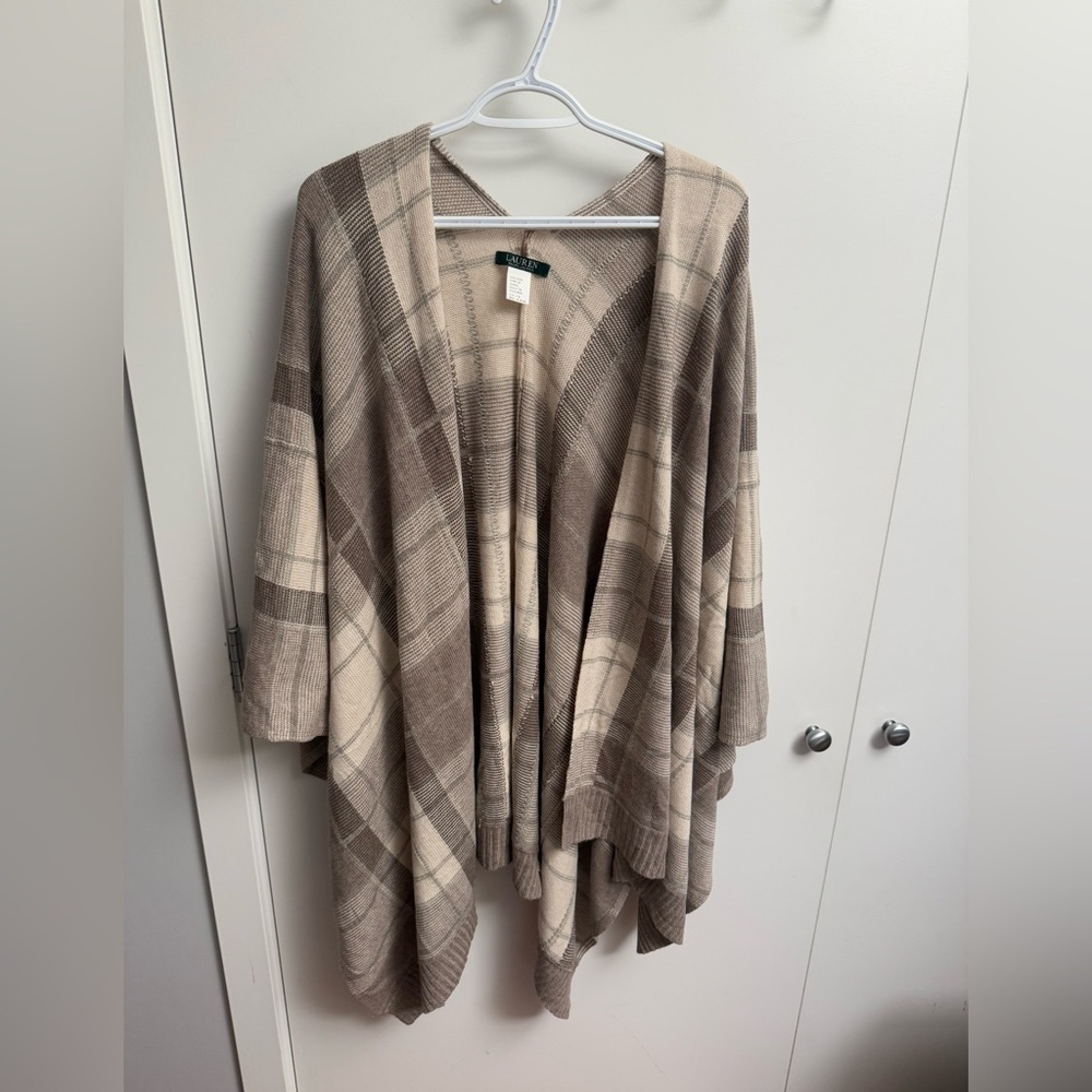 Vintage ralph lauren poncho